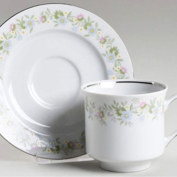 Other - HAVILAND FOREVER SPRING TEACUP & SAUCER SET GERMANY